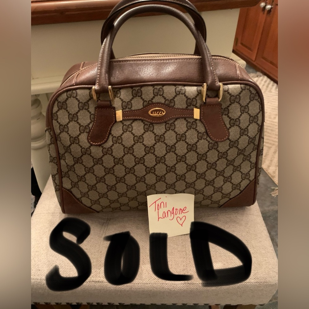 Gucci Supreme Boston/satchel bag
